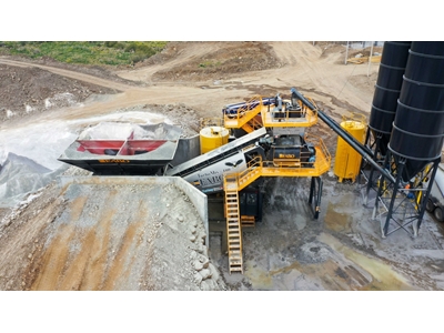 100 m3 / Hour Mobile Concrete Plant - 14