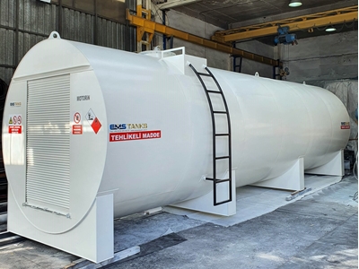 40000 Litre Kepenkli Yakıt Tankı  - 1