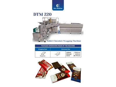Chocolate Packaging Machine TDM 220 Napoliten