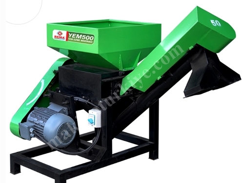 800-1500 Kg/Saat Kapasiteli Elektrikli Yem Ezme Makinası