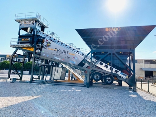 120 m3 / Saat Mobil Beton Santrali