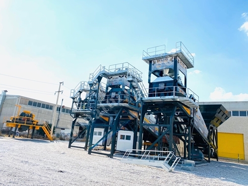 120 m3 / Saat Mobil Beton Santrali