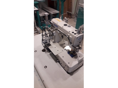 MF 7523 İplik Kesmeli Full Otomatik Etek Reçme Makinası - 2