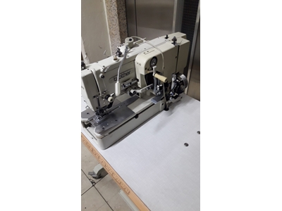Machine à ourlets mécanique avec pédale unique à air comprimé et couvercle en plastique B IM04 - 0