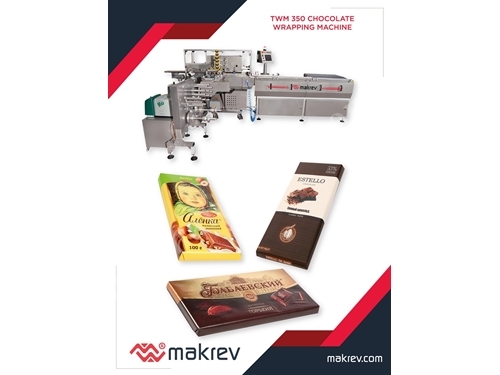 Machine d'emballage de tablette-barre de chocolat à 180-220 pièces/minute
