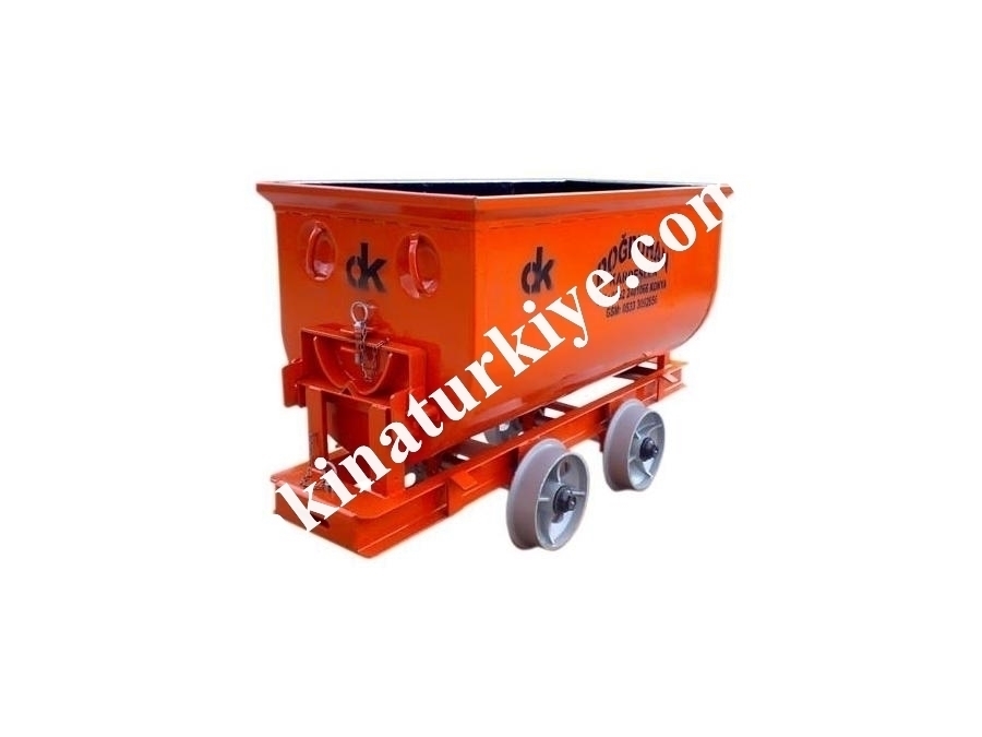 750 Kg Kapasiteli Beşik Devirmeli Kömür Vagonu