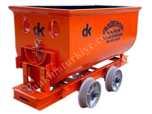 1000 Kg Capacity Rocking Coal Wagon