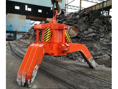 Bagger Eimer mit Polyp Kiefer - 6
