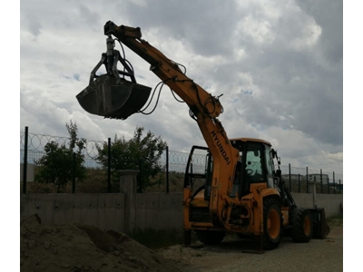Bagger Eimer mit Polyp Kiefer - 5