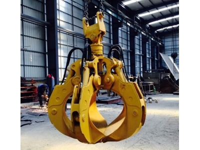 Bagger Eimer mit Polyp Kiefer - 2