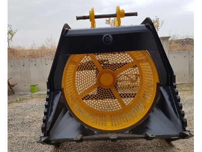 Drum screening bucket for 30-ton machine - 3
