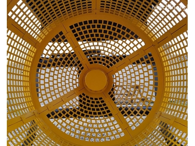 Drum screening bucket for 30-ton machine - 2
