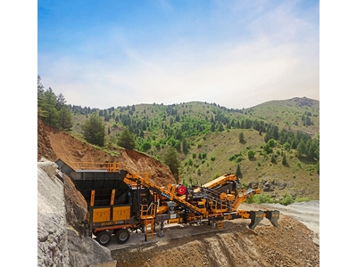 Usine mobile de concassage et de criblage de 90-130 Tonnes/Heure - 2