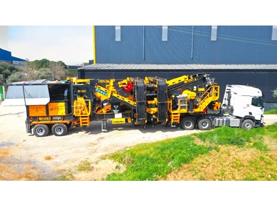 90-130 Ton/Saat Mobil Taş Kırma Eleme Tesisi - 1