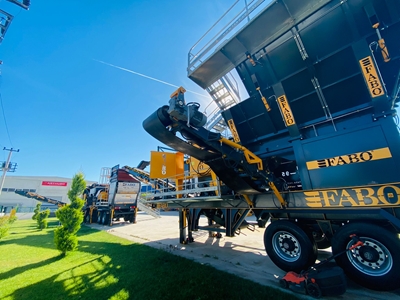 100-180 Ton / Saat Çeneli Kırıcılı Mobil Konkasör - 9