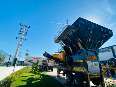 100-180 Ton / Saat Çeneli Kırıcılı Mobil Konkasör - 8