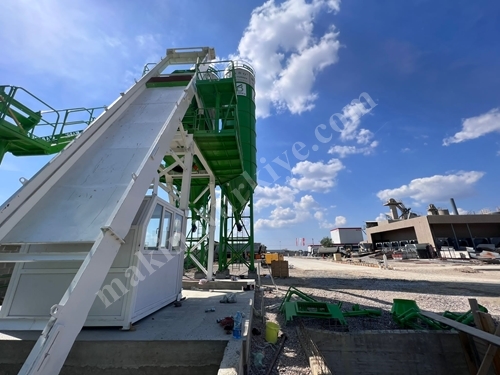 100 m3 / Hour New Generation Stationary Concrete Plant