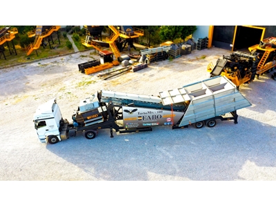 Turbomix-100 Mobile Concrete Batching Plant - 1