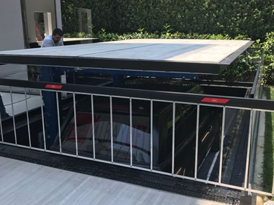 3 Ton Kapasiteli 3.5 Metre Seyir Makaslı Araç Asansörü - 8