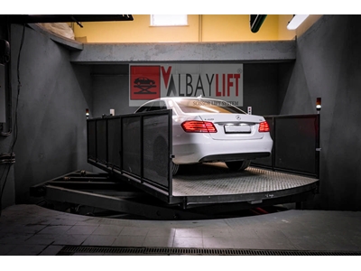 3 Ton Kapasiteli 3.5 Metre Seyir Makaslı Araç Asansörü - 3