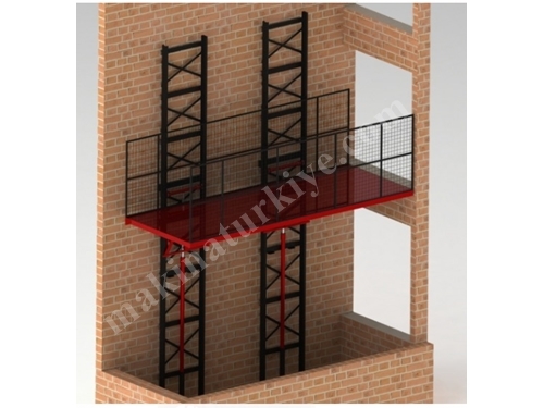 Vehicle Elevator with a Capacity of 3 Tons and 4 Meter Column Height