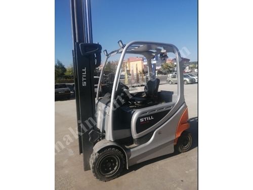 12800 Çalışma Saati İle Akülü Forklift