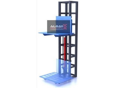 1 Ton Kapasiteli 3 Metre Seyir Kolonlu Araç Platformu - 4