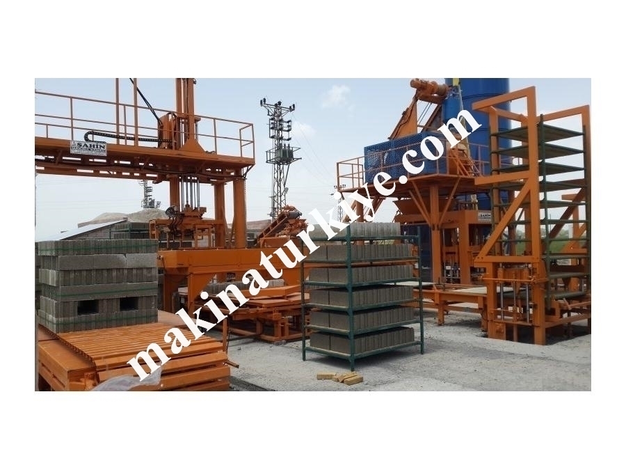 12'Li Otomatik Briket Ve Parke Makinası