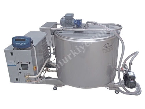 1000 Liter Capacity Vertical Milk Cooling Tank