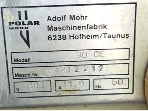 Polar 90 CE Eltromat Papier-Schneidemaschine