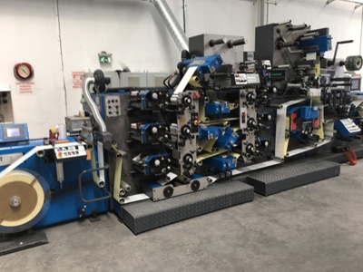 Gallus R 200 E Label Printing Machine - 15