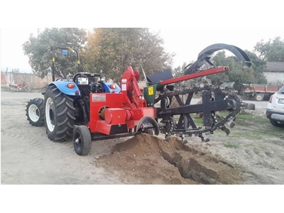 Trencher Traktör Arkası Kanal Açma Makinası  - 5