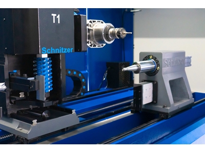 4 Axis 3 Unit CNC Wood Turning Machine - 2
