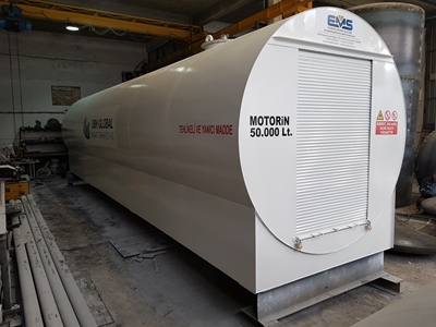 Réservoir de carburant à volet de 50000 litres - 1
