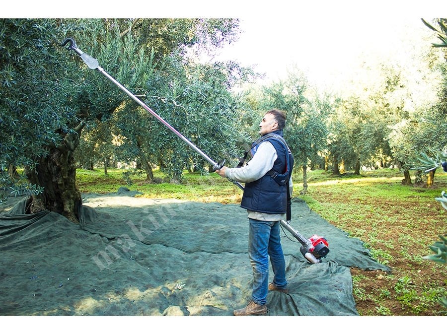 Yandan Askılı Zeytin Hasat Makinası