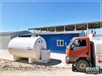 Kraftstofftank mit einer Kapazität von 10000 Litern mit Pumpe - 9