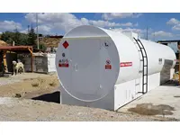 40000 Litre Kepenk Sistemli Yakıt Tankı