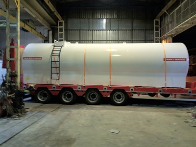 40000 Litre Kepenk Sistemli Yakıt Tankı - 9