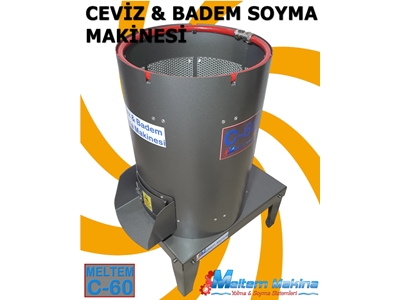 200 kg / Saat (60 litre) Ceviz Ve Badem Soyma Makinası  - 0