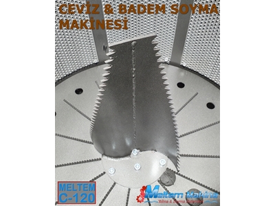 400 Kg / Saat (120 litre) Ceviz Ve Badem Soyma Makinesi  - 1