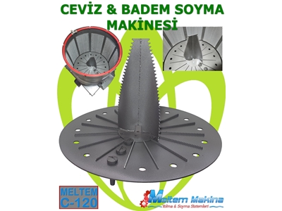 400 Kg / Saat (120 litre) Ceviz Ve Badem Soyma Makinesi  - 3