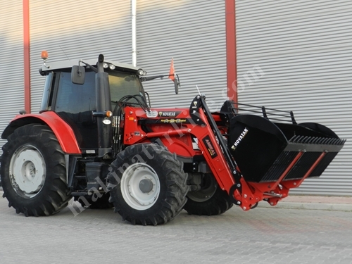 Chargeur frontal pour tracteur avec capacité de levage de 1800 kg
