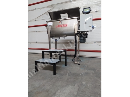 Toz Ürün Granül vb Karıştırma Makinası 150 kg Ribbon Mixer