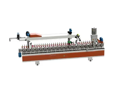 PVC Wood Wrapping and Coating Machine