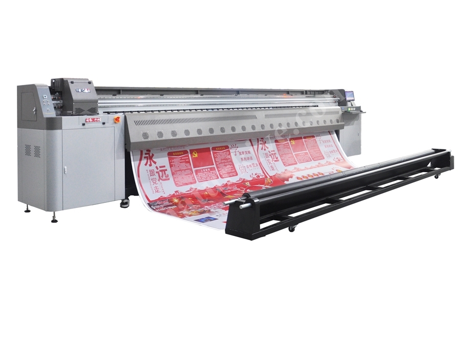 5 Metre Solvent Baskı Makinası