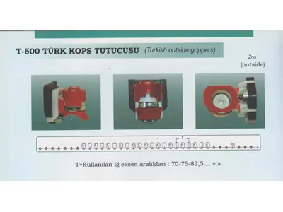 Ring İplik Makinası Türk Kops Tutucusu T-500