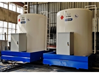 9500 Litre Dikey Yakıt Tankı