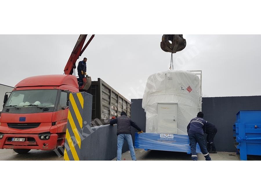 9500 Litre Dikey Yakıt Tankı