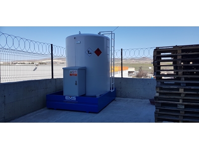 9500 Litre Dikey Yakıt Tankı - 8