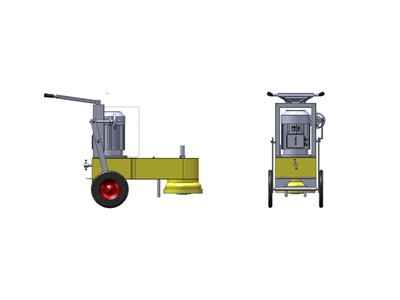 10 Hp Diamond Concrete Grinder - 2